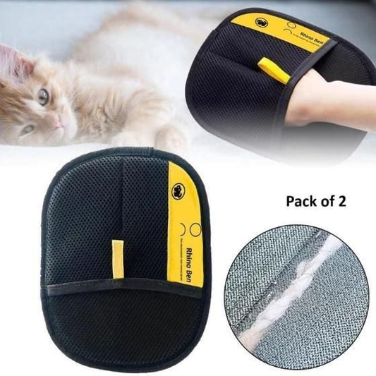 Premium Reusable Lint Removal Glove – Soft Mesh Pet Hair & Dust Remover