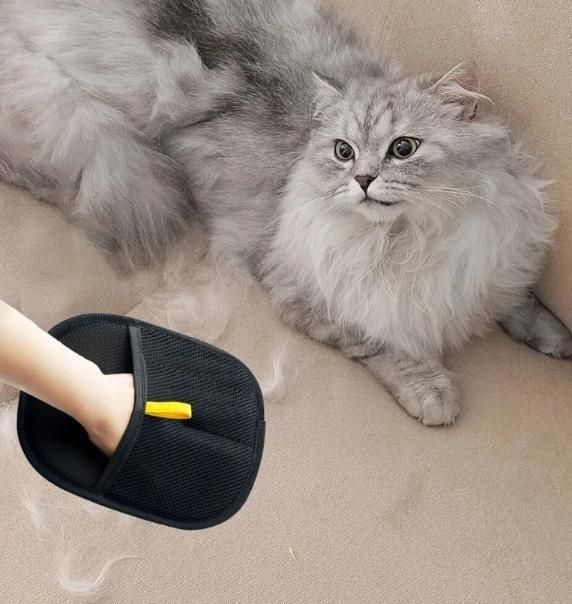 Premium Reusable Lint Removal Glove – Soft Mesh Pet Hair & Dust Remover